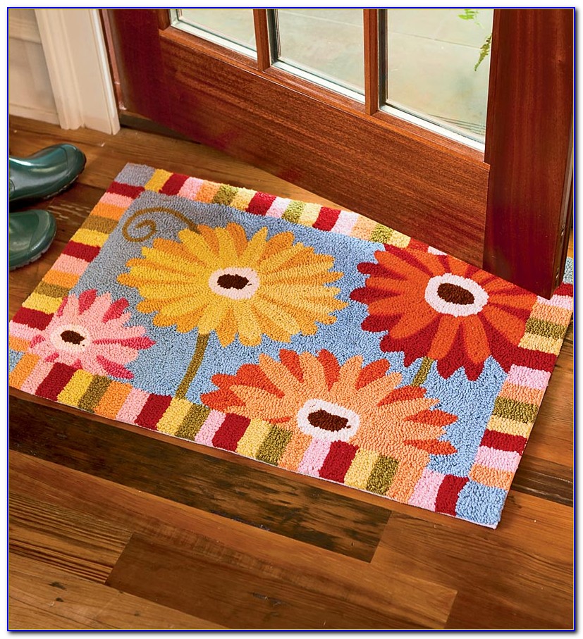 Washable Throw Rugs With Rubber Backing 