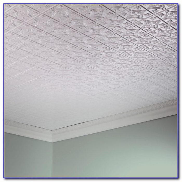 Glue On Soundproof Ceiling Tiles Tiles Home Design Ideas