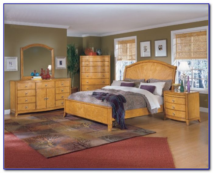 Light Wood King Bedroom Set Bedroom Home Design Ideas