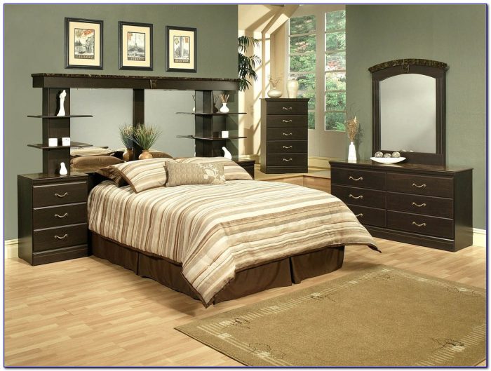 Bedroom Wall Unit Headboard Bedroom Home Design Ideas