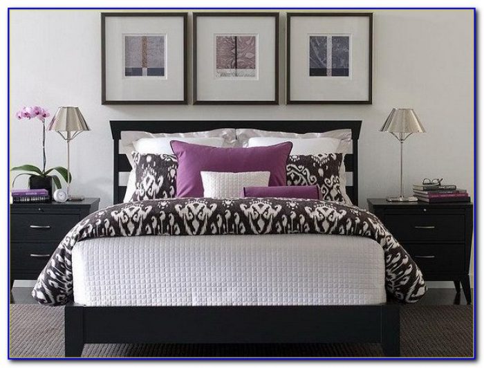 Black White And Lavender Bedroom Bedroom Home Design