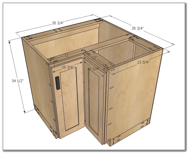 Kitchen Corner Base Cabinet Dimensions - Cabinet : Home Design Ideas # ...