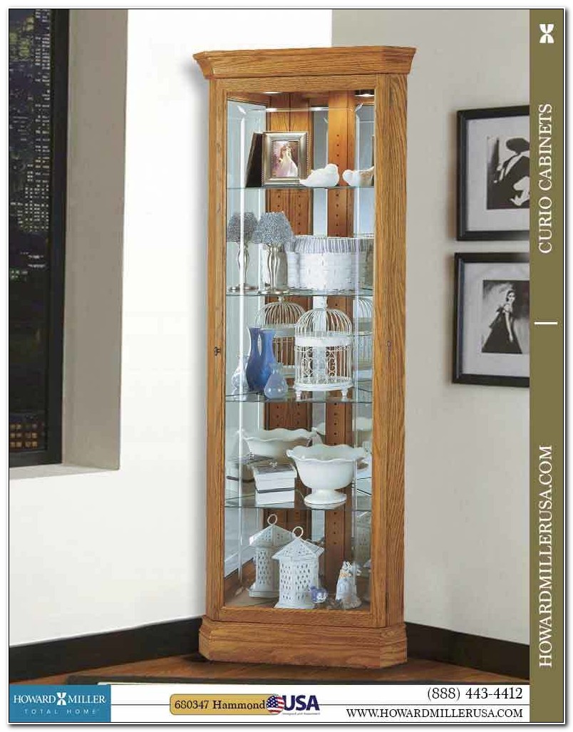 Amish Oak Corner Curio Cabinet | Cabinets Matttroy