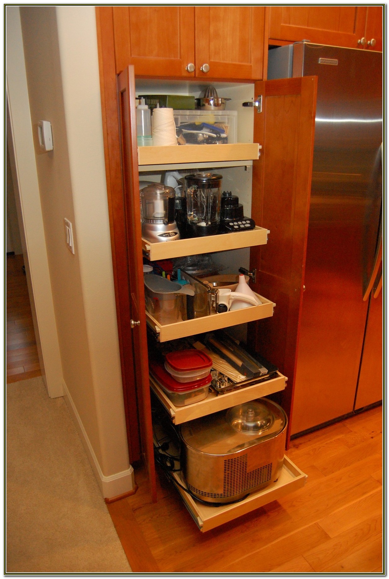 Pull Out Pantry Cabinet Dimensions - Cabinet : Home Design Ideas # ...