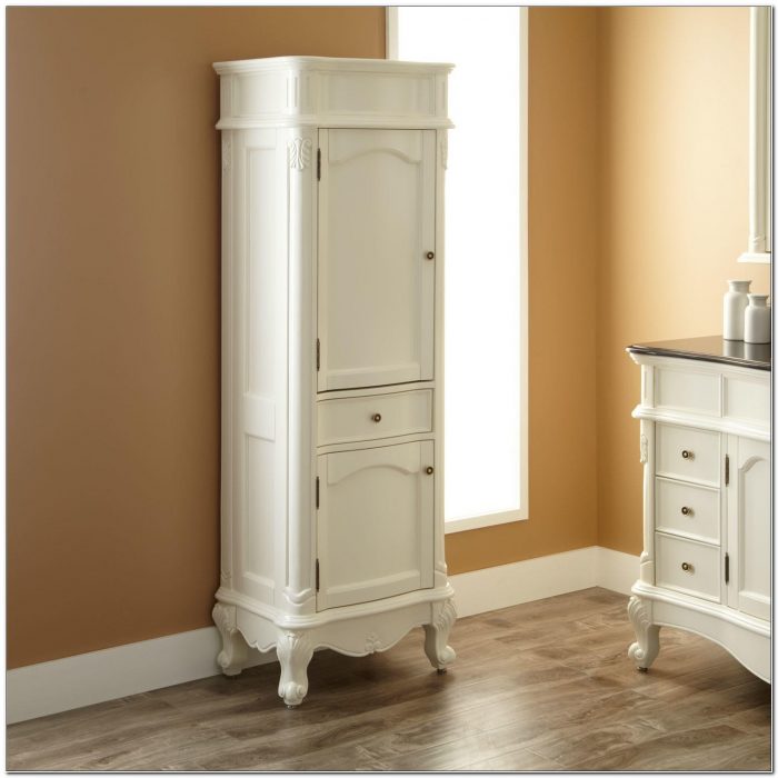 Tall White Linen Cabinet Cabinet Home Design Ideas Vmybrjvdy3